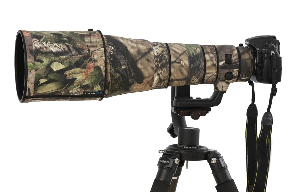 ROLANPRO Waterproof Lens Camo Coat for Nikkor Nikon AF-S 600mm F/4E FL ED VR Lens Cover Protective Sleeve Nikon 600f4e Case No.23 Waterproof China Mainland