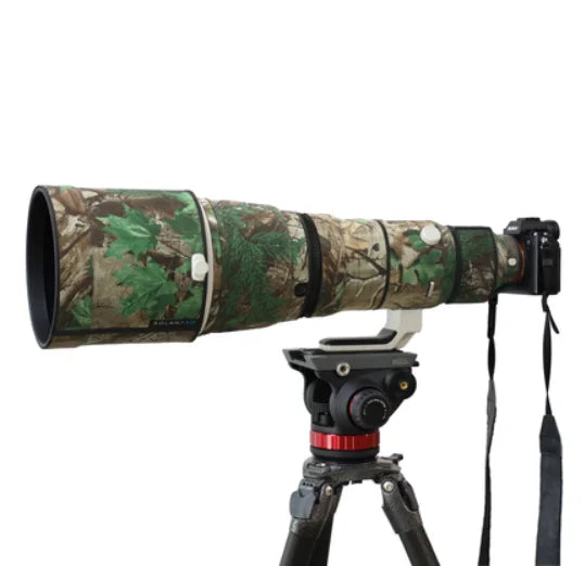 ROLANPRO Lens Coat for Sony FE 600mm F4 GM OSS Waterproof Rainproof Lens Protective Cover sony 600f4 Rain Cover Case Camouflage No.16 Waterproof China Mainland