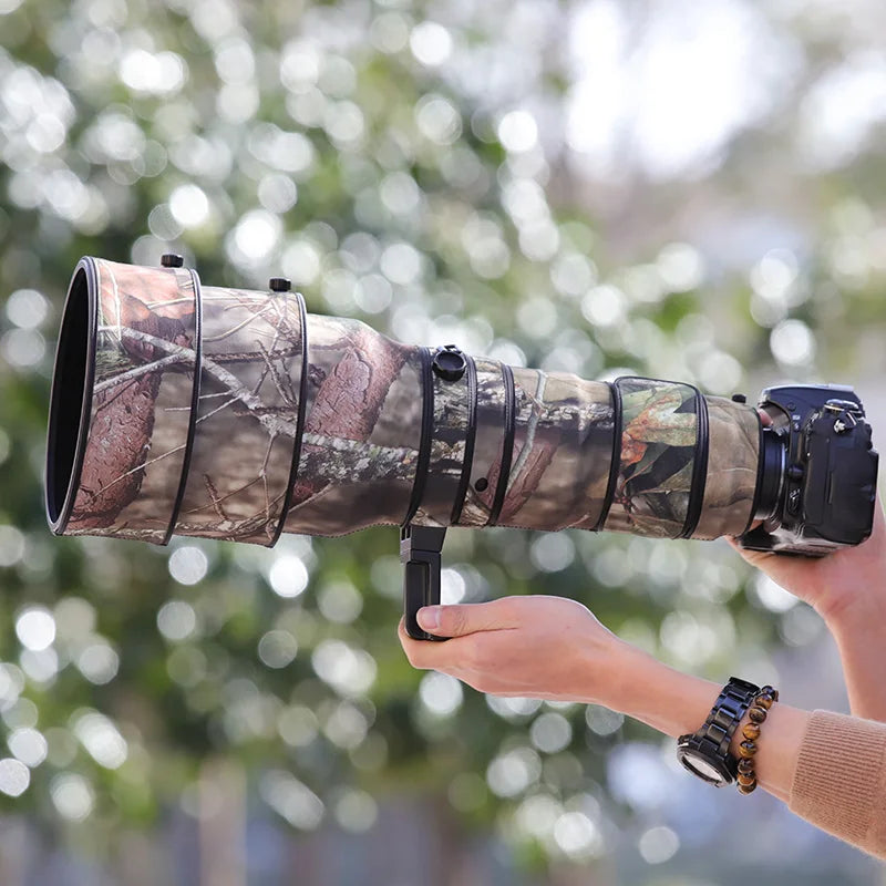CHASING BIRDS Lens Coat for Nikon AF-S 400mm F2.8G ED VR – Waterproof Camo Cover
