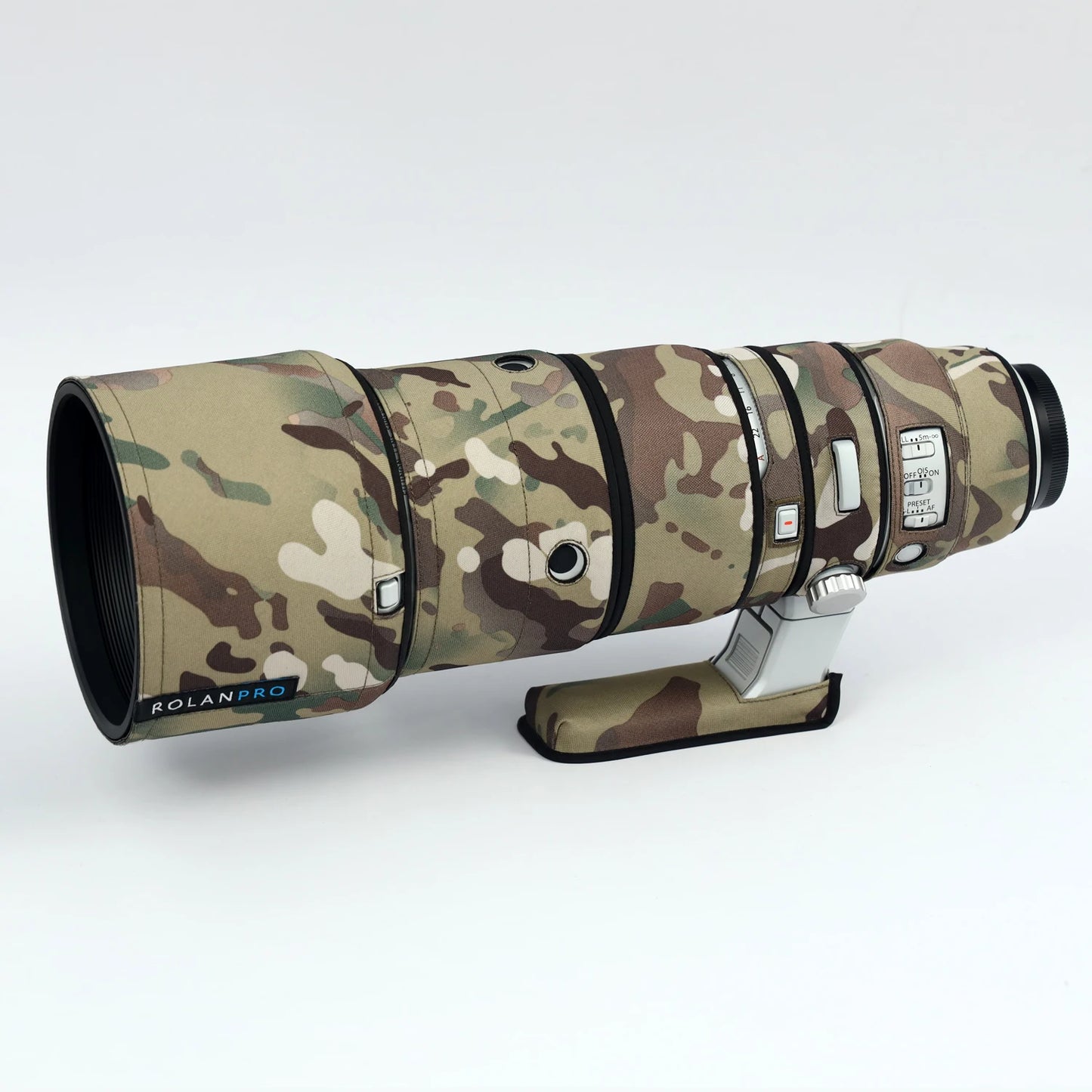 ROLANPRO Waterproof Lens Coat for FUJI FUJINON XF 500mm F5.6R LM OIS WR Camouflage Lens Cover Guns Case Lens ProtectiveSleeve MC Waterproof China Mainland