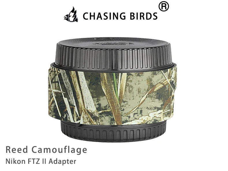 CHASING BIRDS Camouflage Waterproof Protective Coat for Nikon FTZ II Adapter rainproof cover Reed China Mainland
