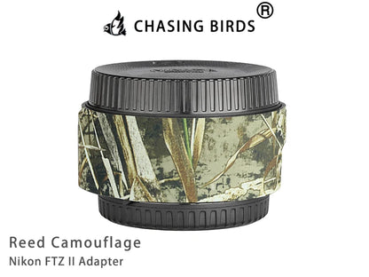 CHASING BIRDS Camouflage Waterproof Protective Coat for Nikon FTZ II Adapter rainproof cover Reed China Mainland