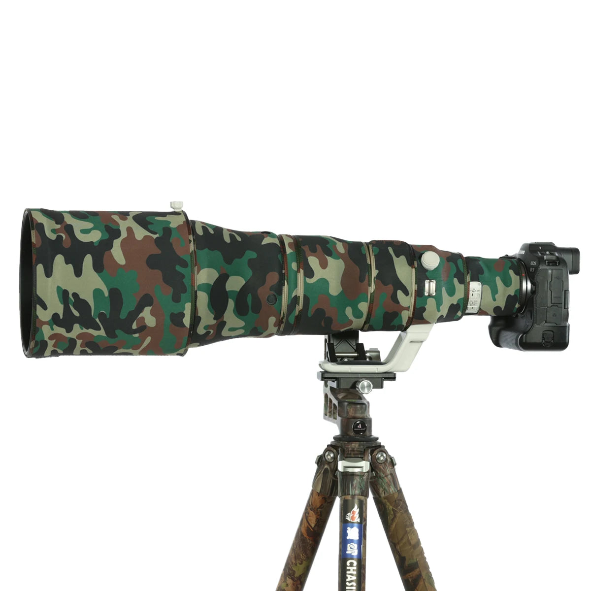 CHASING BIRDS camouflage lens coat for CANON RF 600mm F4 L IS USM waterproof and rainproof lens protective cover canon rf 600mm Military green China Mainland
