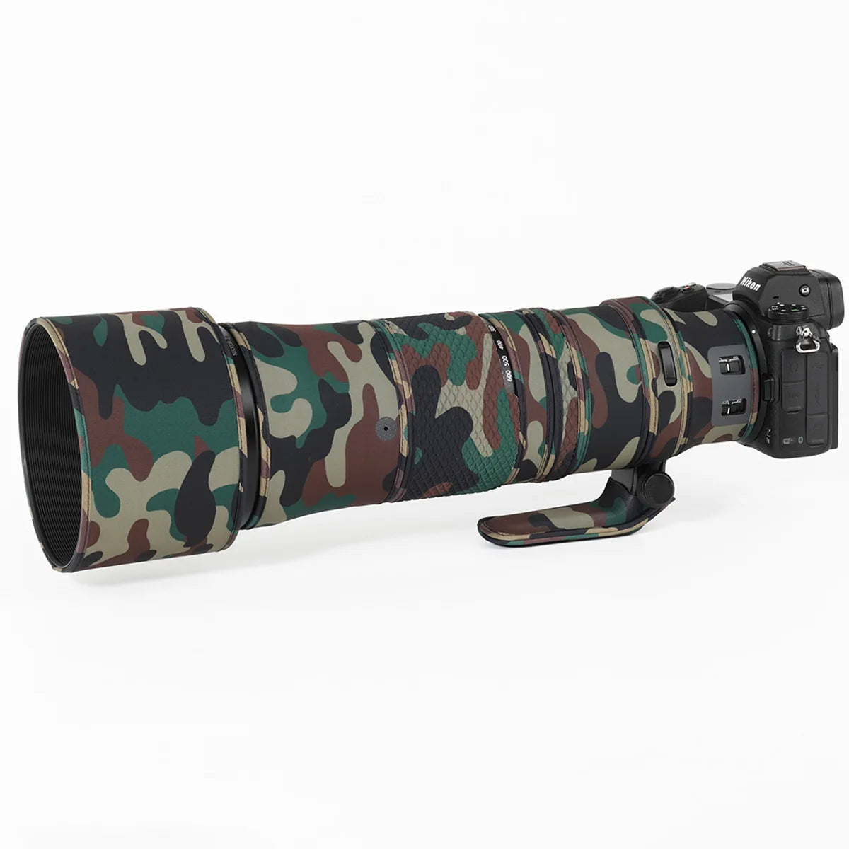 CHASING BIRDS camouflage lens coat for Nikon Z 180-600 mm F 5.6-6.3 VR waterproof and rainproof lens protective cover NIKKOR Military standard China Mainland