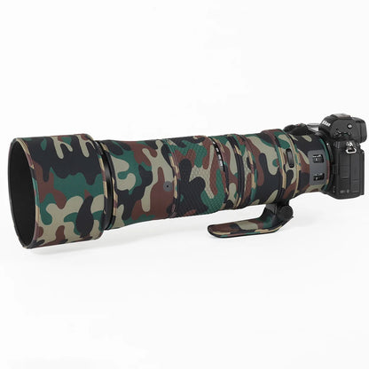 CHASING BIRDS camouflage lens coat for Nikon Z 180-600 mm F 5.6-6.3 VR waterproof and rainproof lens protective cover NIKKOR Military standard China Mainland