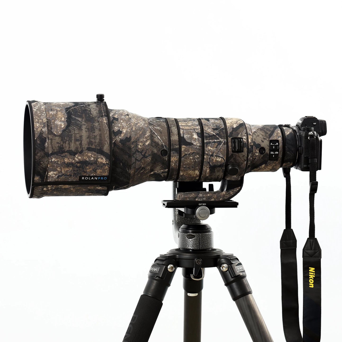 ROLANPRO Waterproof Lens Coat for Nikon Z 400mm F2.8 TC VR S Lens Protective Cover Case nikon Z400 2.8 Sleeve Raincover Camo No.11 Waterproof