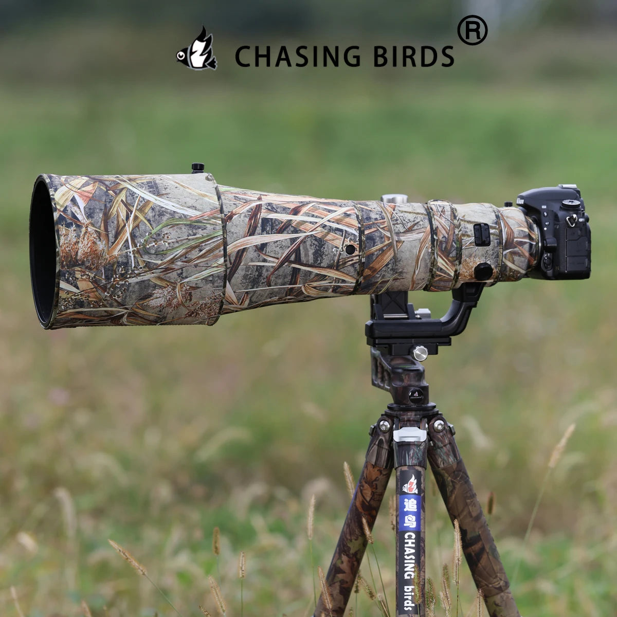CHASING BIRDS lens Camouflage coat for NIKON AF-S 600mm F4 E waterproof and rainproof camo lens coat protective cover Version IV