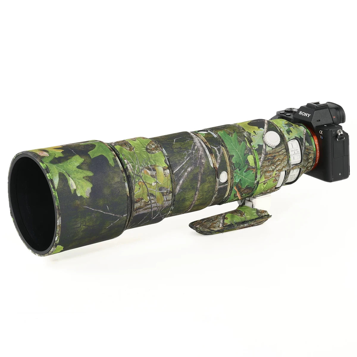 CHASING BIRDS camouflage lens coat for Sony 200-600 mm G OSS waterproof and rainproof lens protective cover SEL 200600 lens bag Green leaf
