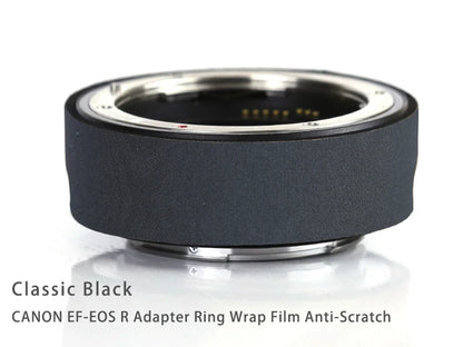 CHASING BIRDS Camouflage Waterproof Protective Coat for Canon EF-EOS R Adapter Ring Wrap Film Anti-Scratch Classic Black China Mainland