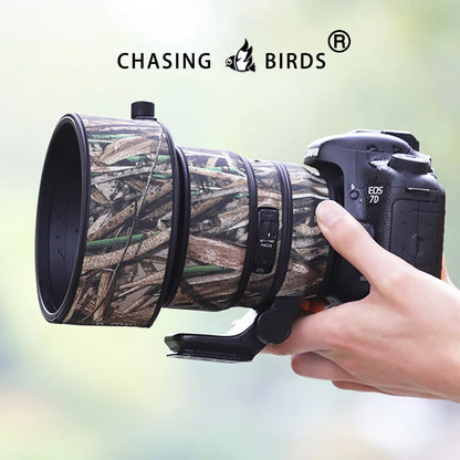CHASING BIRDS Camouflage Lens Coat for SIGMA 105mm F1.4 DG HSM Art for CANON EF /NIKON Waterproof and Rainproof Lens Protective