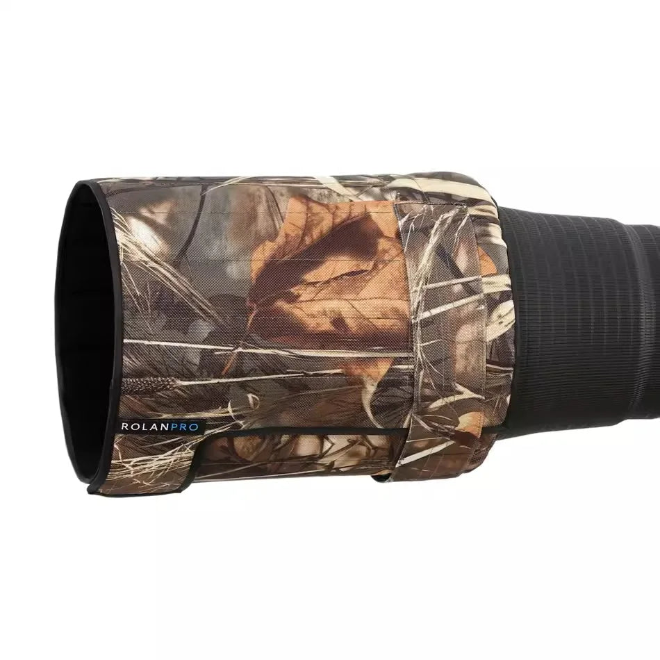 ROLANPRO Telephoto Lens Folding Hood for Canon Nikon Sigma Tamron 200mm f/2, 300mm f/2.8, 200-400mm 400mm f/2.8, 600/f4 500/f4 19 grass camouflage