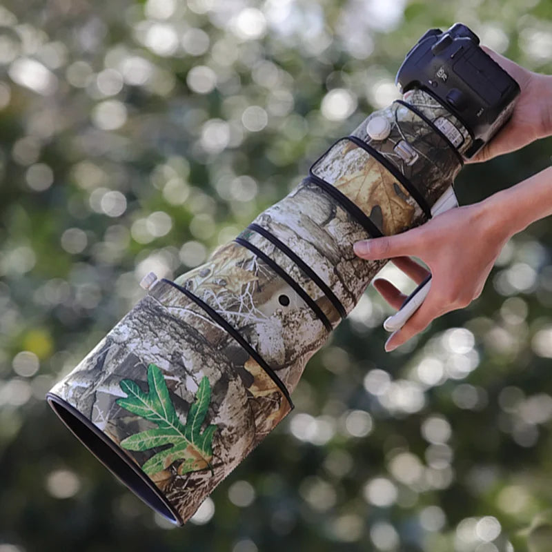 Chasing birds camouflage lens coat for CANON RF 400mm F2.8 L IS USM waterproof and rainproof lens protective cover canon rf 400