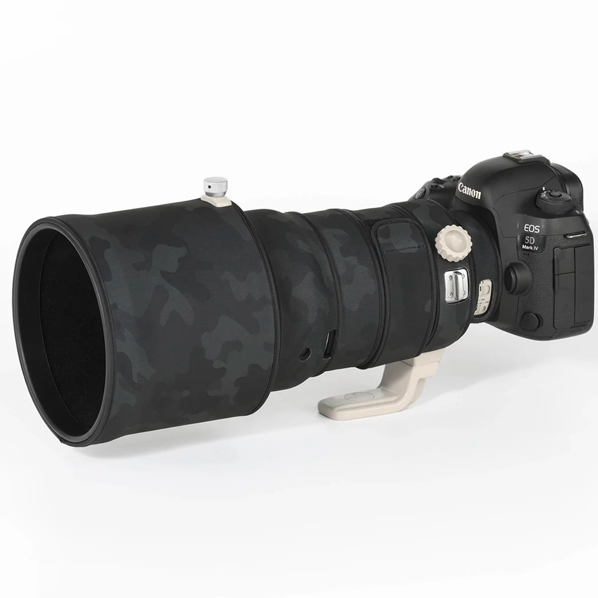 CHASING BIRDS Lens Camouflage Waterproof Coat for CANON EF 200mm F2 L IS USM Rainproof Lens Protective Elastic Cover Shadow Black China Mainland