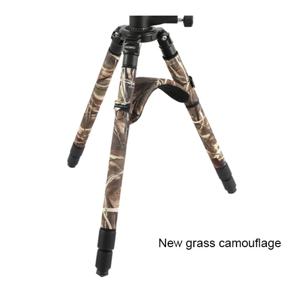 ROLANPRO No Axis Tripod Shoulder Pads Shielding Sleeve Case Shoulder Pads Camera Guns Clothing For GITZO Benro RRS LEOFOTO Grass camouflage China Mainland