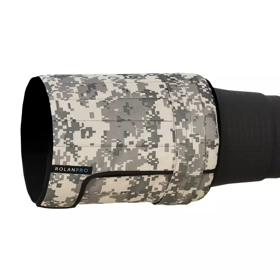 ROLANPRO Telephoto Lens Folding Hood for Canon Nikon Sigma Tamron 200mm f/2, 300mm f/2.8, 200-400mm 400mm f/2.8, 600/f4 500/f4 Gray Digital