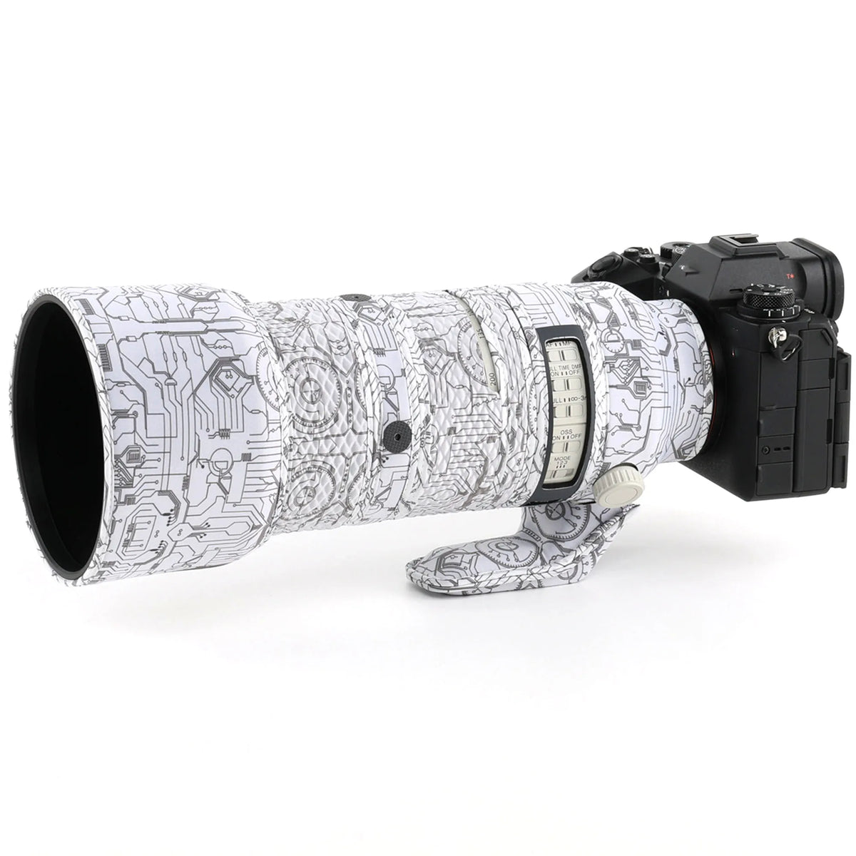 CHASING BIRDS Ver V Lens Coat for Sony FE 400mm F4.5 GM OSS – Waterproof Camo Cover
