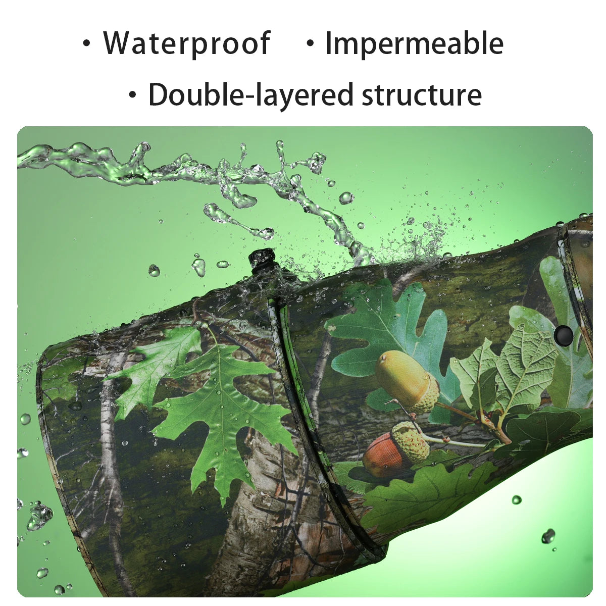 CHASING BIRDS camouflage lens coat for CANON EF 70-300mm IS waterproof and rainproof lens protective cover ef 70300mm lens cover