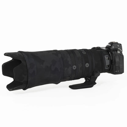 CHASING BIRDS camouflage lens coat for NIKON Z 100-400mm F4.5-5.6 VR S waterproof and rainproof protective cover nikon Z 100400 Shadow Black