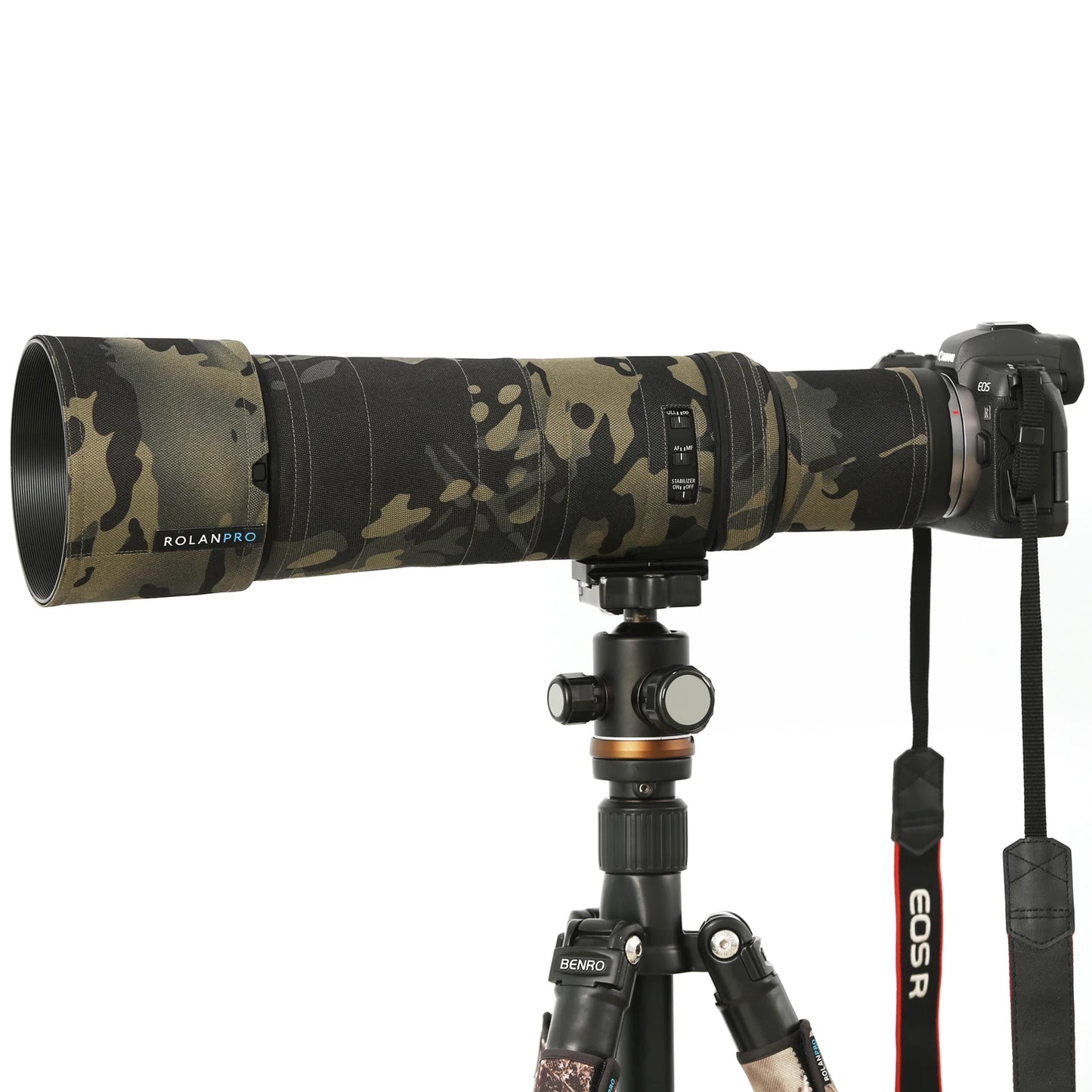 ROLANPRO Waterproof Lens Camouflage Cover for Canon RF 800mm F11 IS STM Coat Lens Sleeve Guns Case dslr Cameras canon rf 800