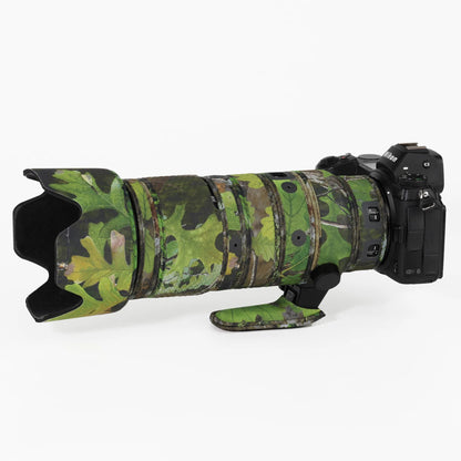 CHASING BIRDS camouflage lens coat for NIKON Z 70-200mm F2.8 VR S waterproof and rainproof protective cover z 70200 lens cover Green leaf