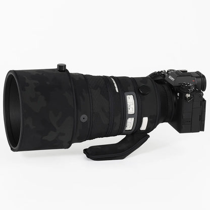 CHASING BIRDS Camouflage Waterproof Lens Coat for SIGMA 200mm F2 DG OS Sports Rainproof Lens Protective Cover Version IV Shadow Black