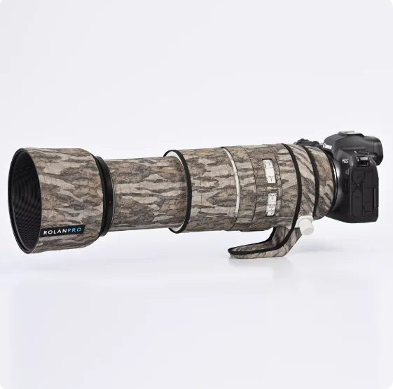 ROLANPRO Lens Coat for Canon RF 100-500mm F/4.5-7.1 L IS USM Rainproof Protective Sleeve canon rf100 500 Case Rain Cover Camo No.28 Waterproof China Mainland
