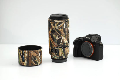 RolanPro Lens Coat for Sony FE 100-400mm F5.6-8 OSS (SEL100400) – Waterproof Camo Cover