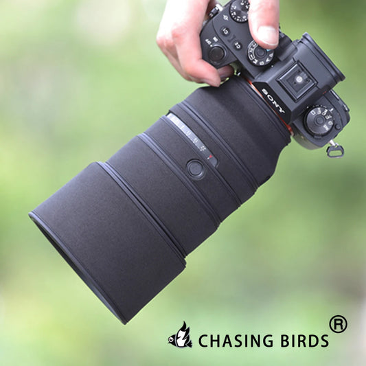 CHASING BIRDS camouflage lens coat for SONY FE 135 mm F1.8 GM waterproof and rainproof lens protective cover