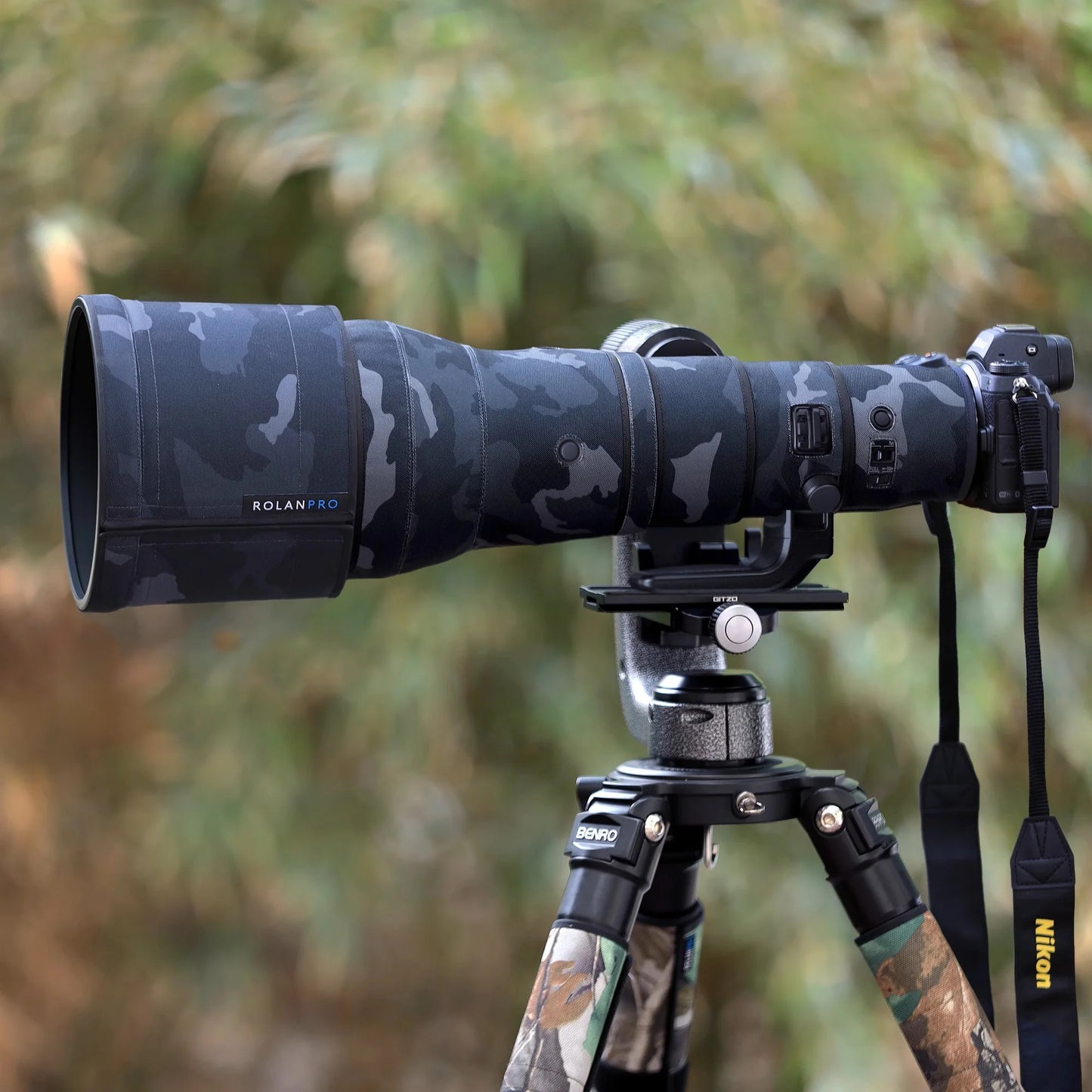 ROLANPRO Waterproof Lens Coat for Nikon Z 800mm F/6.3 VR S Lens Protective Sleeve Nikon Z800 f6.3 Rain Cover Guns Cloth Case No.8 Waterproof China Mainland