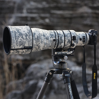 ROLANPRO Waterproof Lens Coat for Nikon Z 600mm F4 TC VR S Rain Cover Lens Protective Cover Guns Case Nikon z 600 f4 Camouflage UCP waterproof