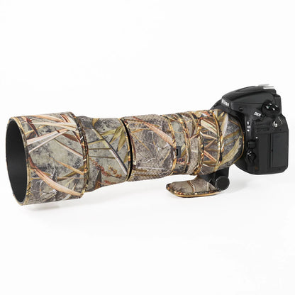 CHASING BIRDS camouflage lens coat for SIGMA 150 600mm F5-6.3 DG OS HSM Contemporary waterproof and rainproof protective cover Reed China Mainland