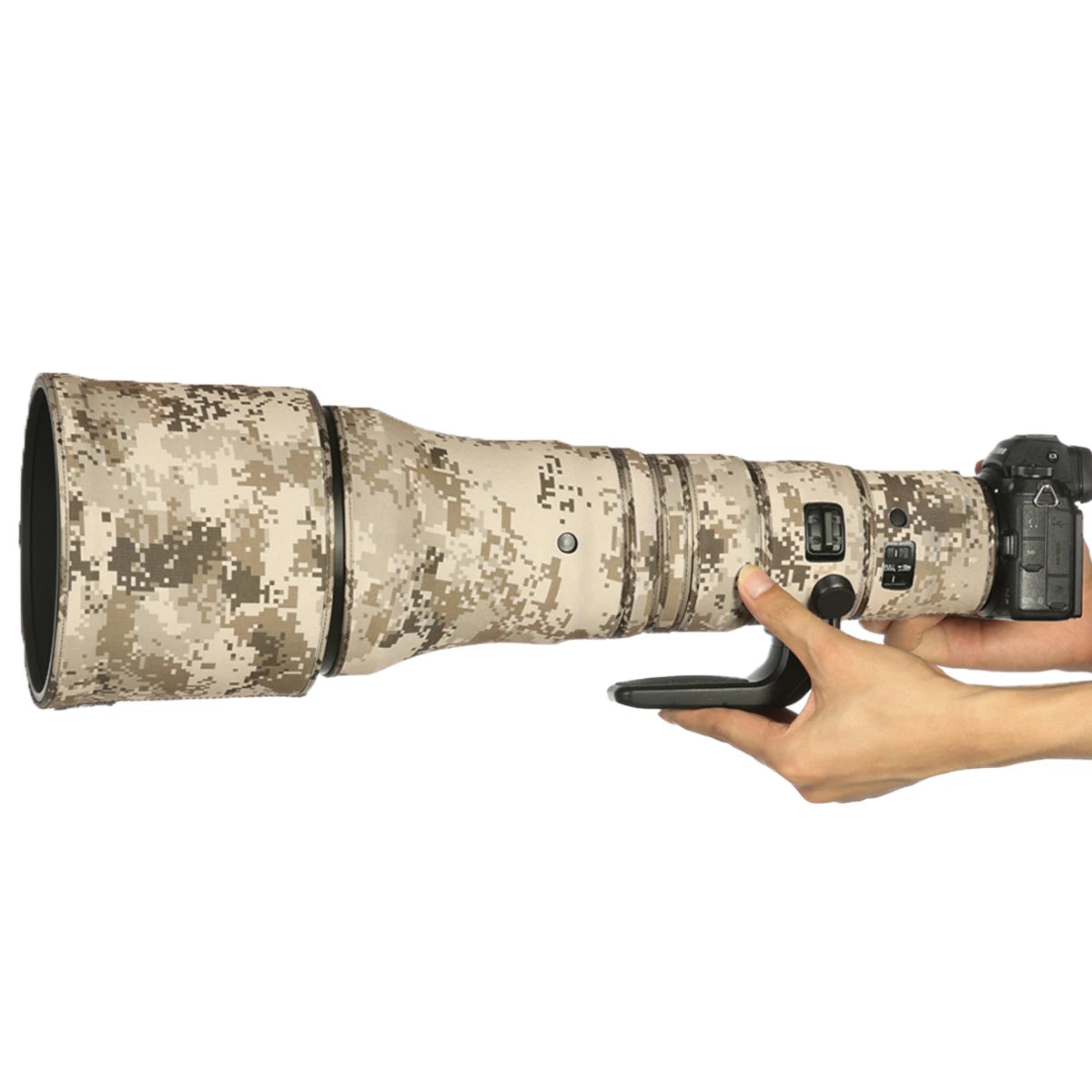CHASING BIRDS camouflage lens coat for NIKON Z 800mm F6.3 VR S waterproof and rainproof lens protective cover z 800 lens cover Brown Grid China Mainland