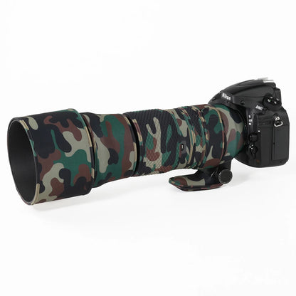 CHASING BIRDS camouflage lens coat for SIGMA 150 600mm F5-6.3 DG OS HSM Contemporary waterproof and rainproof protective cover Military Green China Mainland