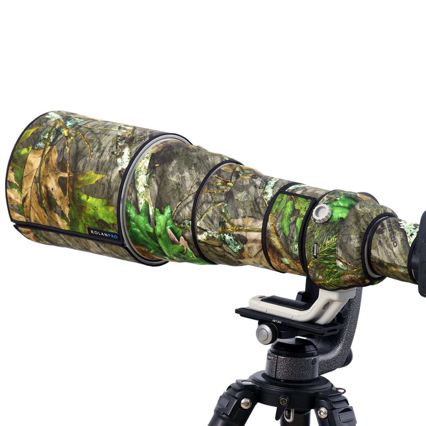 ROLANPRO Lens Camouflage Coat for Canon EF 600mm F/4 L IS II USM Lens Protective Sleeve Guns Case Lens Cover Camera Bag dslr No.36 Waterproof China Mainland