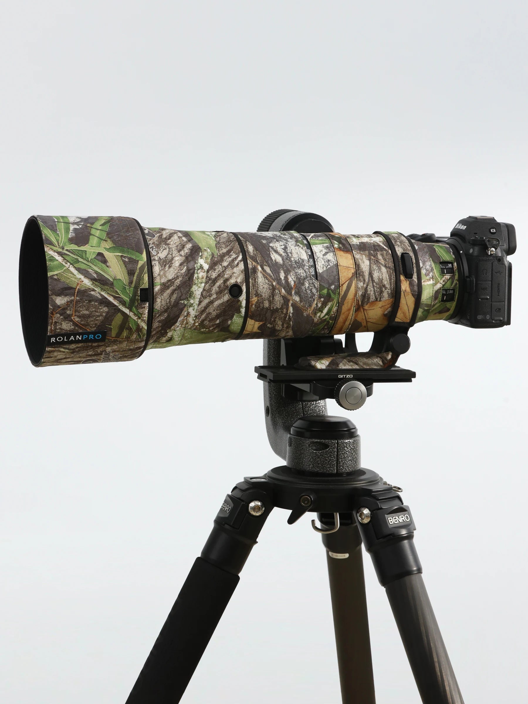 ROLANPRO Waterproof Lens Coat for Nikon Z 180-600mm F/5.6-6.3 VR Rain Cover Lens Protective Case z 180 600 Guns Cloth Bag Cap