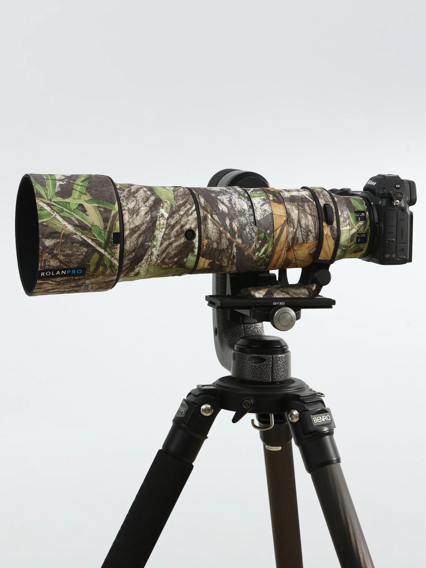 ROLANPRO Waterproof Lens Coat for Nikon Z 180-600mm F/5.6-6.3 VR Lens Protective Case Nikon Z 180 600 Rain Cover Sleeve