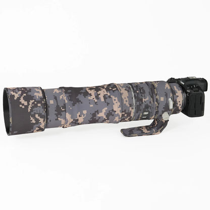 CHASING BIRDS camouflage lens coat for CANON RF 200 800 mm F 6.3-9 IS USM elastic waterproof and rainproof lens protective cover Digital China Mainland