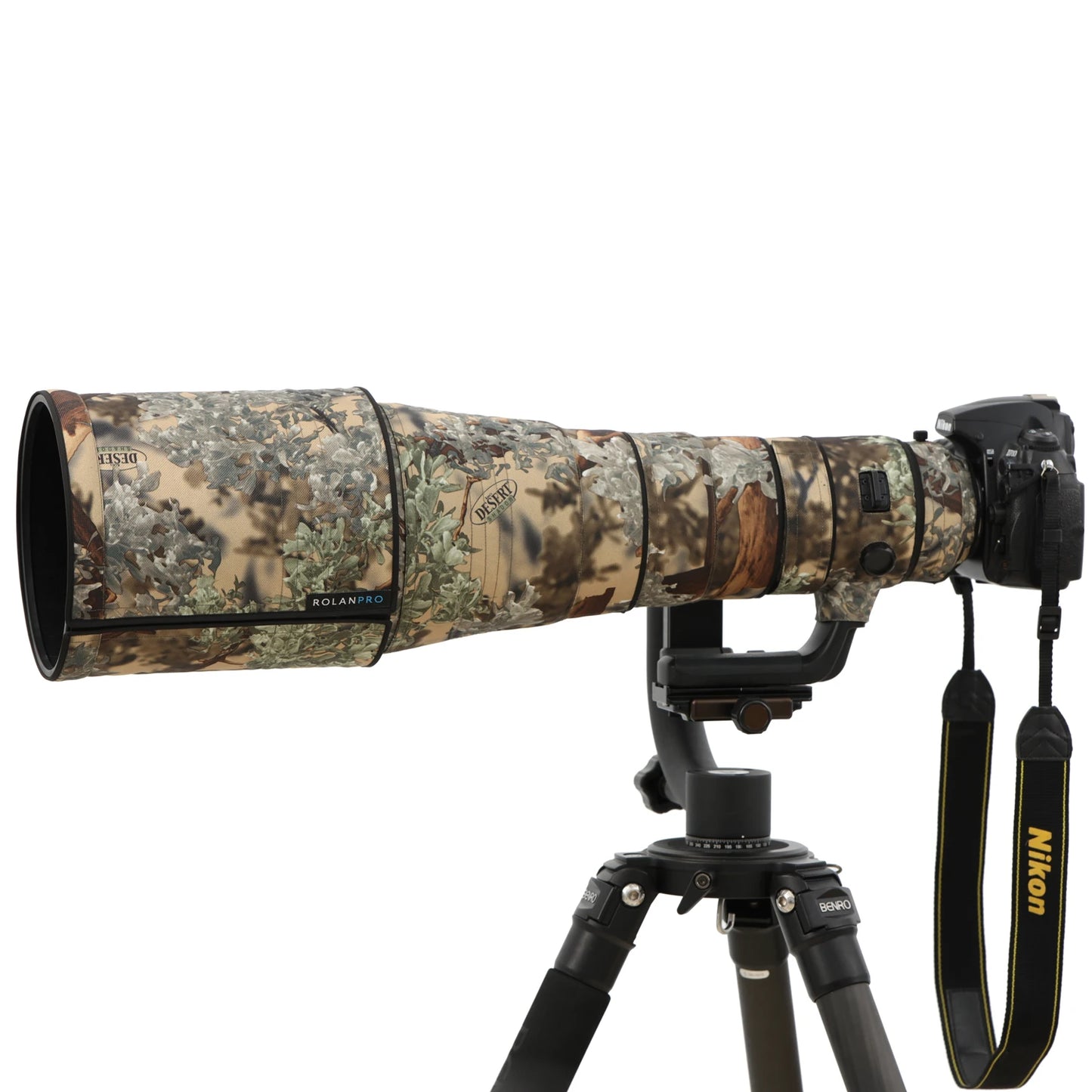 ROLANPRO Waterproof Lens Camo Coat for Nikkor Nikon AF-S 600mm F/4E FL ED VR Lens Cover Protective Sleeve Nikon 600f4e Case No.14 Waterproof China Mainland