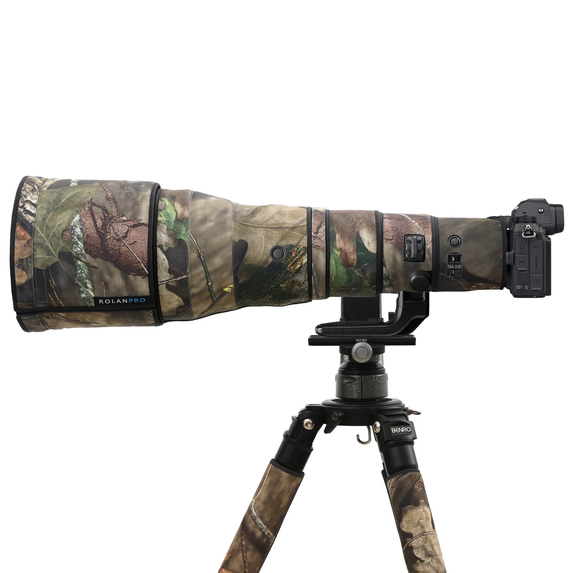 ROLANPRO Waterproof Lens Coat for Nikon Z 800mm F/6.3 VR S Lens Protective Sleeve Nikon Z800 f6.3 Rain Cover Guns Cloth Case