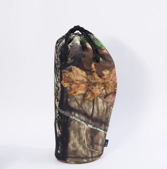 ROLANPRO Camera Lens Protection Pouch For Canon RF 200-800mm F6.3-9 IS USM Lens Storage Bag RF200-800 SLR lens Protection Bag Brown Jungle Camou