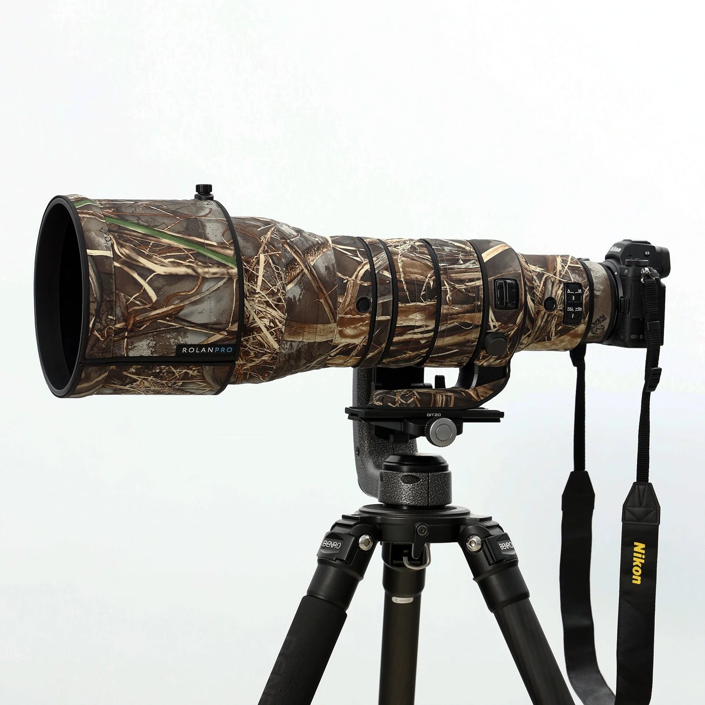 ROLANPRO Waterproof Lens Coat for Nikon Z 400mm F2.8 TC VR S Lens Protective Cover Case nikon Z400 2.8 Sleeve Raincover Camo No.9d Waterproof