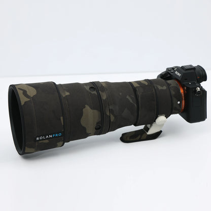 RolanPro Lens Coat for Sony FE 400mm F4.5 GM OSS – Waterproof Camo Cover
