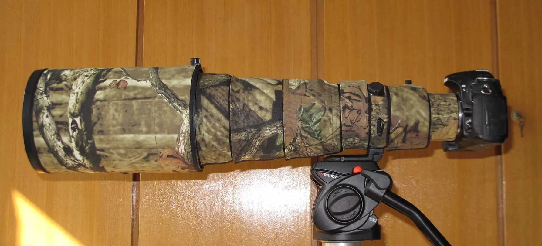 ROLANPRO Lens Camouflage Coat for Nikon AF-S 500mm f/4D ED II Lens Cover Sleeve Case Lens Clothing Sleeve Rain Cover