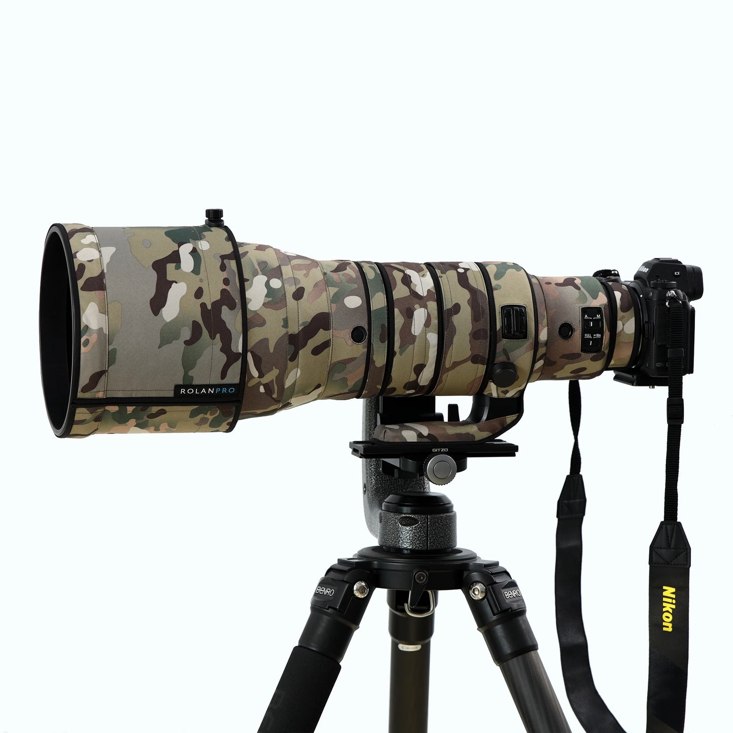 ROLANPRO Waterproof Lens Coat for Nikon Z 400mm F2.8 TC VR S Lens Protective Cover Case nikon Z400 2.8 Sleeve Raincover Camo No.4 Waterproof