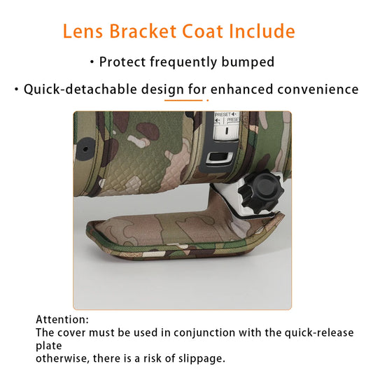 CHASING BIRDS Lens Camouflage Coat For OLYMPUS M.ZUIKO DIGITAL ED 50-200mm F2.8 IS PRO Waterproof and Rainproof Protective Cover