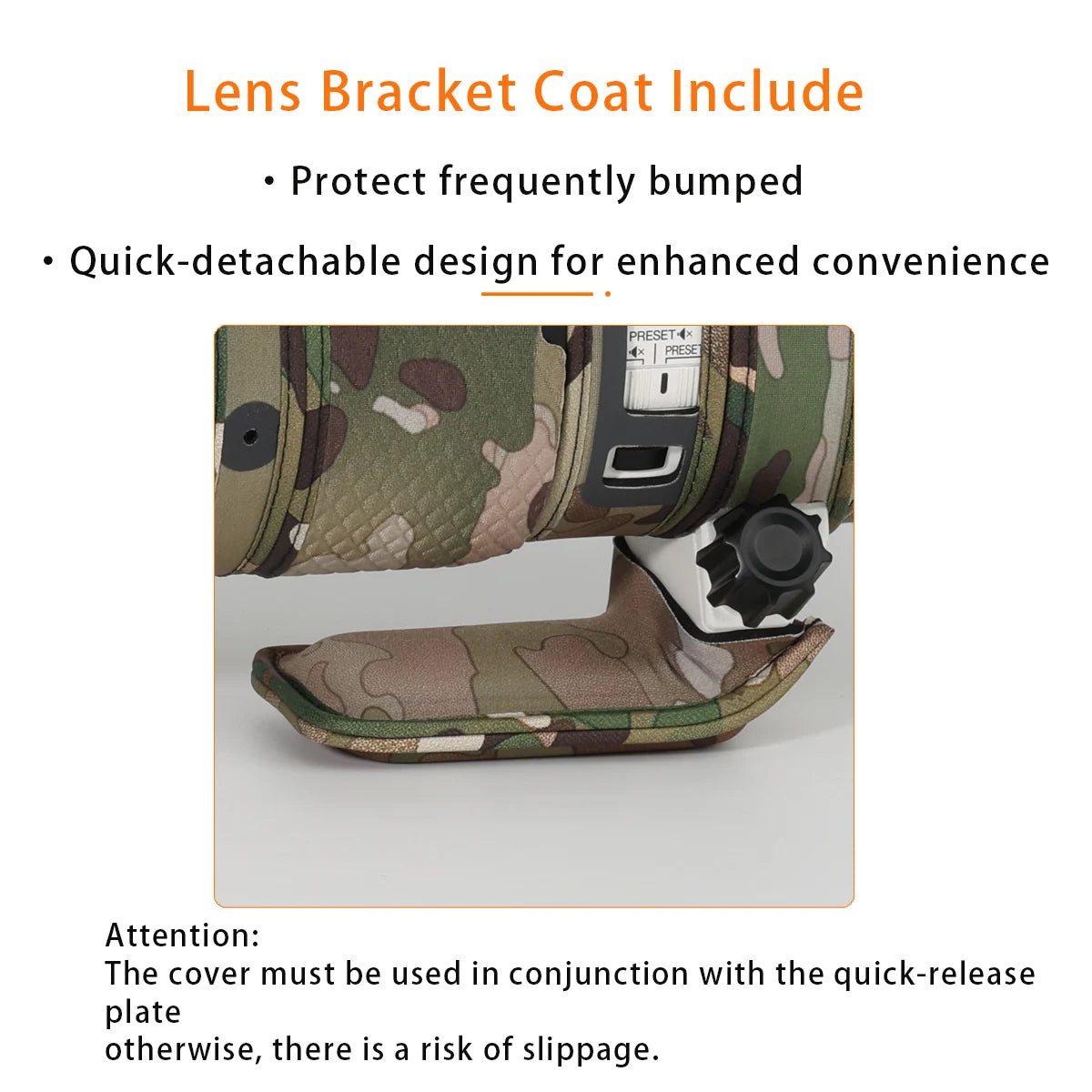 CHASING BIRDS Lens Camouflage Coat For OLYMPUS M.ZUIKO DIGITAL ED 50-200mm F2.8 IS PRO Waterproof and Rainproof Protective Cover