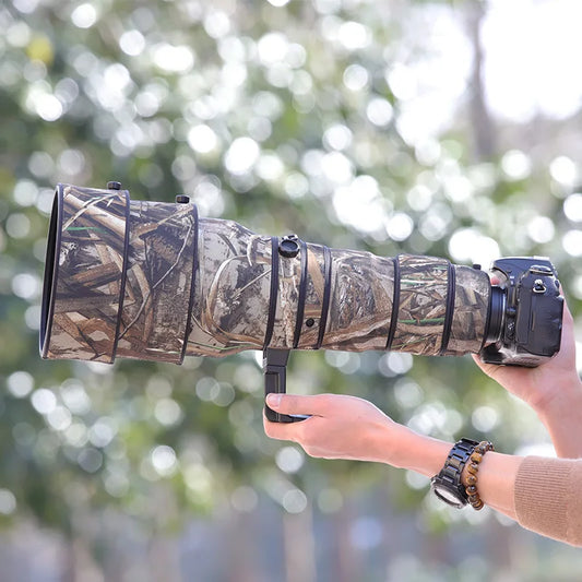 CHASING BIRDS Lens Coat for Nikon AF-S 400mm F2.8G ED VR – Waterproof Camo Cover