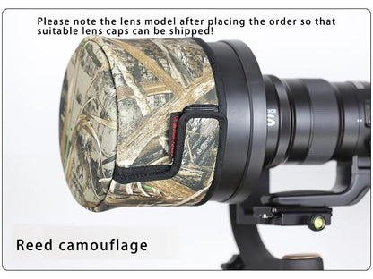 CHASING BIRDS camouflage waterproof shot lens cap for SONY 300 mm F 2.8 GM rainproof camo lens cap Reed China Mainland