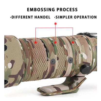 CHASING BIRDS Ver.IV Lens Coat for Nikon Z 70-200mm f/2.8 VR S II – Waterproof Camouflage Cover