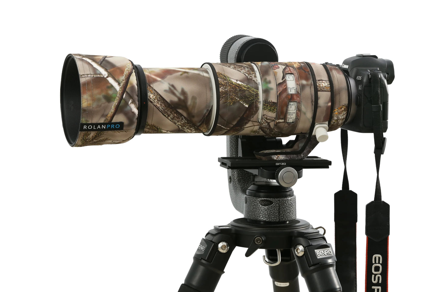 ROLANPRO Lens Coat for Canon RF 100-500mm F/4.5-7.1 L IS USM Rainproof Protective Sleeve canon rf100 500 Case Rain Cover Camo